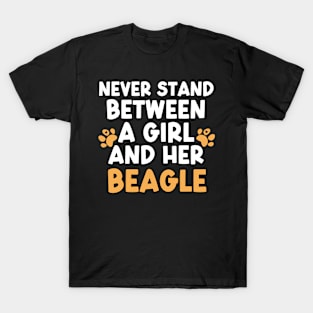 Just A Girl Who Likes Beagles T-Shirt